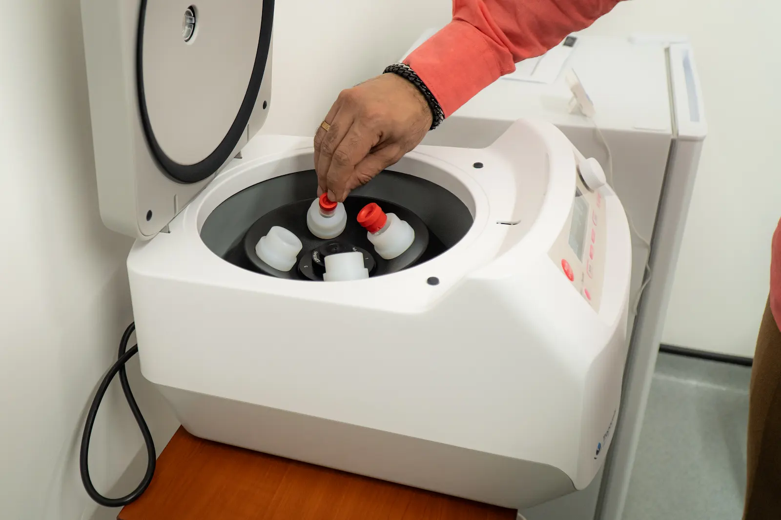 PRP centrifuge preparation